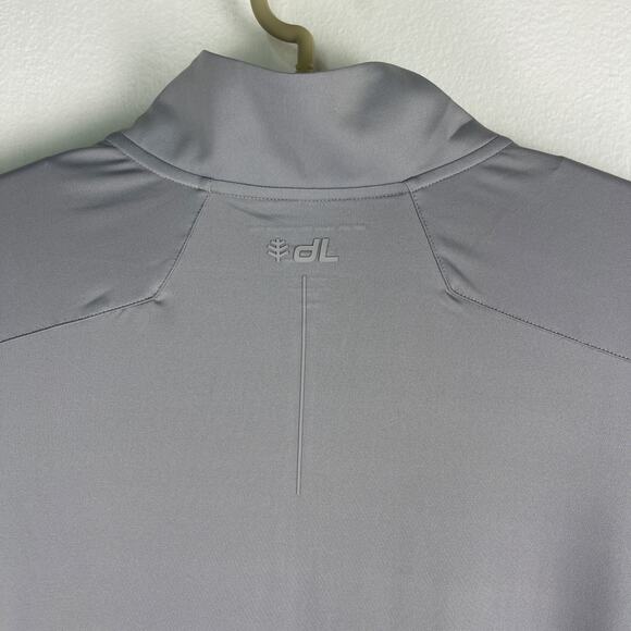 Coolibar David Leadbetter Performance Pullover Grey UPF 50+ Men's XXXL 3XL NEW - Picture 2 of 13
